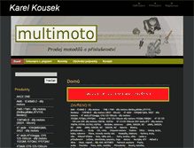 Tablet Screenshot of multimoto.cz